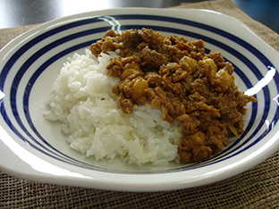 ひき肉とひよこ豆のカレーの画像 ひき肉とひよこ豆のカレーの画像