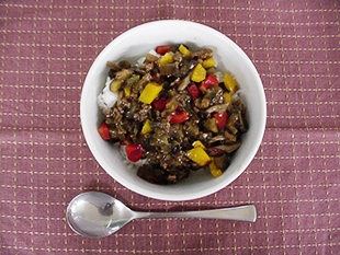 麻婆なす丼の画像 麻婆なす丼の画像