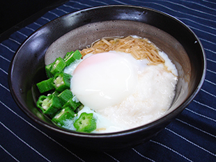 麦ごはんのネバネバ三色丼の画像 麦ごはんのネバネバ三色丼の画像