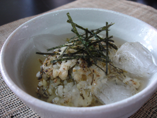 おこげの冷やし茶漬けの画像 おこげの冷やし茶漬けの画像