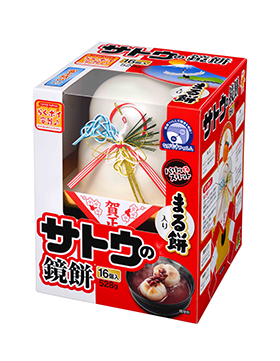 サトウのサッと鏡餅 まる餅入り 990g サトウ食品
